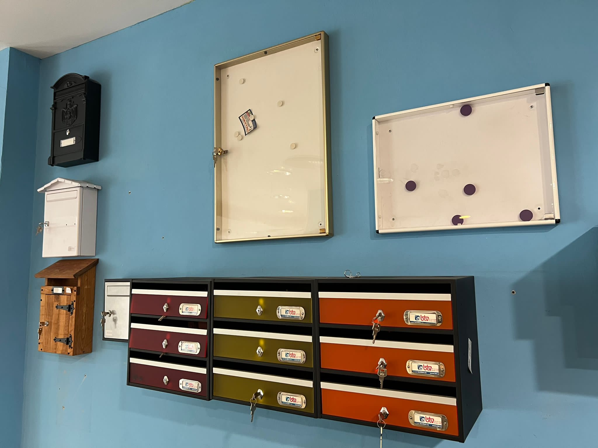 Exposición de buzones